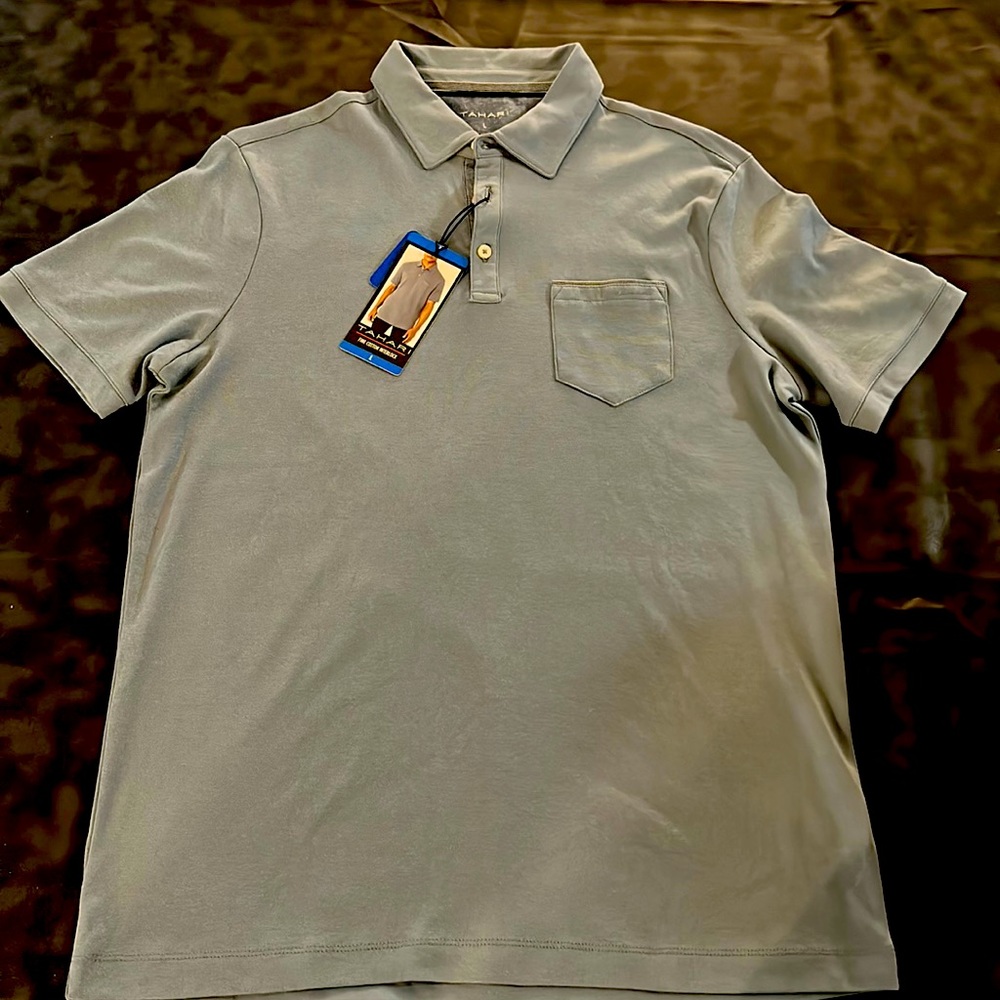 Men’s Tahari Polo Shirt -Size L